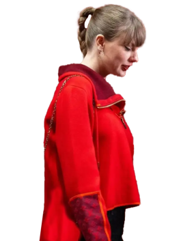 Taylor Swift Louis Vuitton Red Jacket