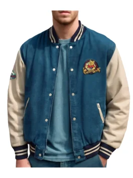 Winnie the Pooh Varsity Denim Jacket