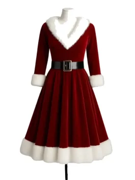 Mrs Claus Christmas Dress