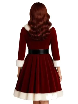 Mrs Claus Christmas Dress