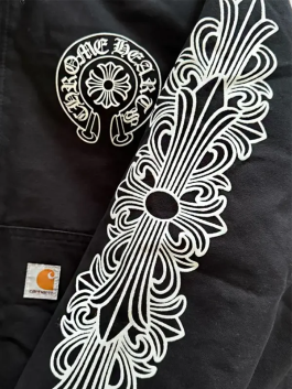chrome hearts carhartt jacket