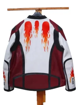 Ghost Rider Red and White Jacket