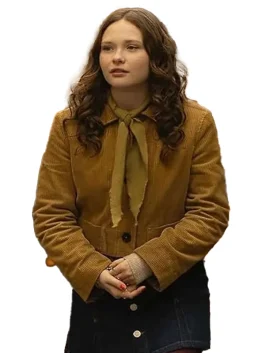 Zoe Colletti The Family Plan 2 Corduroy Jacket