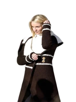 Cameron Diaz Wool Trench Coat