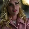 About Fate Pink Coat. Emma Roberts' character Margot wearing the stylish, bright
