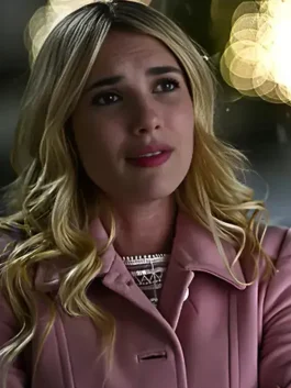 About Fate Pink Coat. Emma Roberts' character Margot wearing the stylish, bright