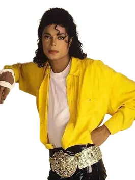 Buy Come Together Michael Jackson Cotton Yellow Shirt