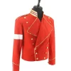 Michael Jackson History Tour 1996 Cotton Red Jacket