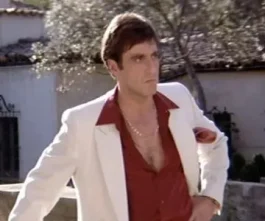 Al Pacino Scarface White Suit