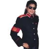 Michael Jackson CTE Military Black Cotton Jacket