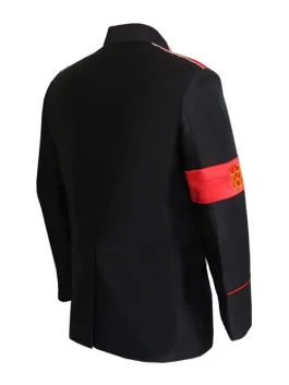 Michael Jackson CTE Military Black Cotton Jacket