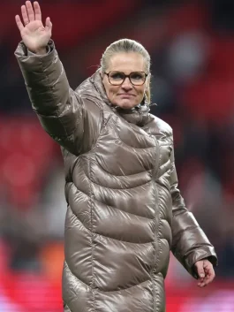 Sarina Wiegman Womens International Friendly 2025 Puffer Coat