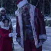 Violent-Night-Santa-Claus-Maroon Leather Coat