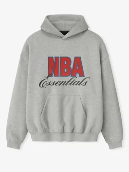 Fear of God x NBA Essentials 90’s Hoodie Grey