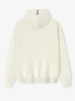 Fear of God x NBA Essentials 90’s White Hoodie Back