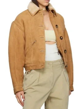 Quinn O'Grady Ransom Canyon Minka Kelly Suede Jacket