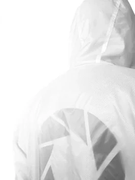 Portal Men Running Jacket Programmer White