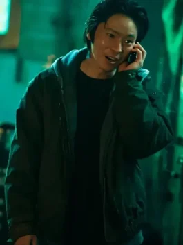 Front view of Project Y Lee Jae-kyoon jacket showing clean front style and easy fit for daily streetwear outfits