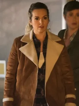 Brown Suede Jacket inspired by the beloved character with a rich, textured finish and classic fit.