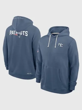 We Are All Patriots Rivalries Storm Blue Hoodie 2026 Edition.