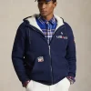 Winter Olympics 2026 Team USA sherpa hoodie showing cozy fleece look, hooded style and relaxed fit for winter wear