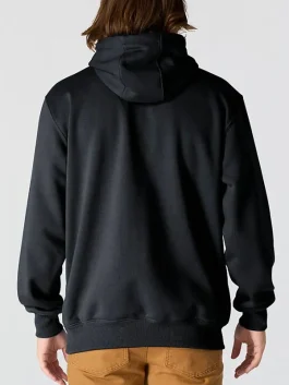 Carhartt Rain Defender Hoodie Black Back View.