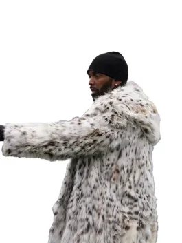 Back view of the Randy Moss jacket 2026 limited edition sideline style.