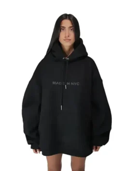A womens Tell Her You Love Her Hoodie designed for a flattering fit and a soft fabric feel.