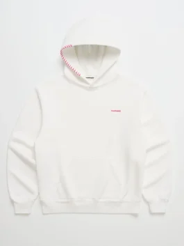 Front view of a Madhappy Classic Fleece Hoodie showing soft fabric.