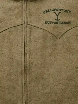 A stylish Kevin Costner Yellowstone S03 Brown Vest featuring a warm stand up collar and earth tones.