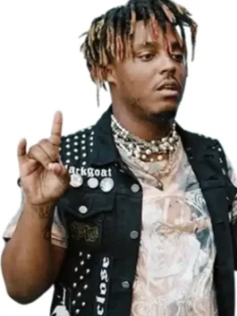 A mens legends never die juice wrld vest designed for a comfortable and athletic silhouette.