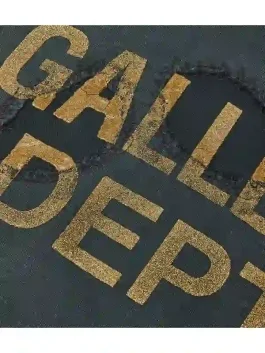 The Gallery Dept Archive Black Hoodie with a spacious kangaroo pocket and a modern relaxed fit.