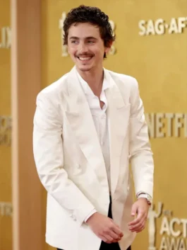 Actor Awards 2026 white blazer with sharp celebrity-inspired fashion appeal.