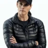 Maggie Bell black puffer jacket inspired by Missy Peregrym in CIA 2026.