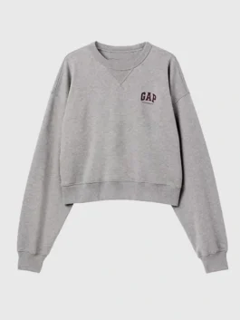 Victoria Beckham-inspired French terry sweatshirt designed for women's comfort.