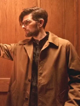 Hokum 2026 Adam Scott Brown Coat