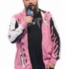 Allstate Arena 2025 SmackDown Kevin Owens Zip-up Hoodie with bold WWE-inspired style.