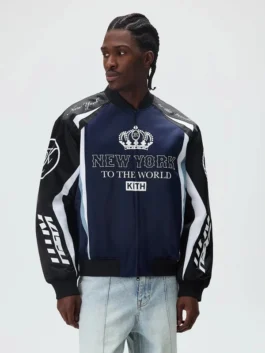 Kith Roy Racing Nylon Bomber Jacket front view