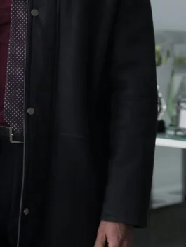 Law & Order inspired outerwear featuring a classic tailored silhouette for men.