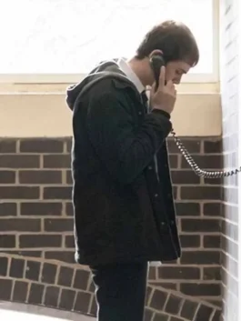 Mitchell Robertson Black Jacket inspired by Half Man with simple screen-style appeal.