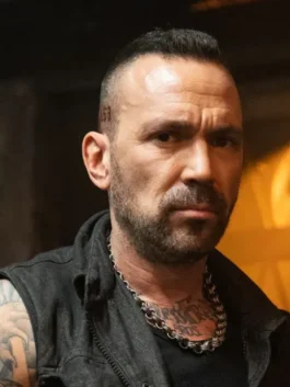 Legend of the White Dragon black vest with simple structure and action-style appeal.