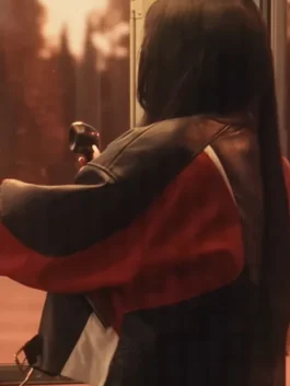 Kehlani leather jacket with modern fit and clean music-inspired fashion appeal.