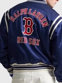 Back view of the iconic Polo Ralph Lauren Red Sox Jacket.