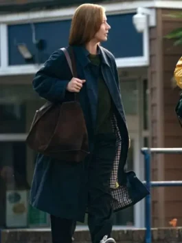 Sandra Hüller black trench coat inspired by Project Hail Mary 2026.