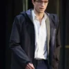 The Drama Robert Pattinson Black Parachute Jacket
