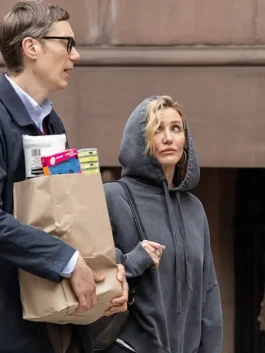 The Sham grey hoodie with classic hooded silhouette and laid-back fashion look.