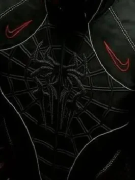 Spider-Man Brand New Day black jacket with clean casual outerwear appeal.