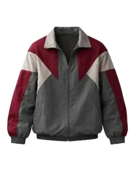 Yahya Abdul-Mateen II multicolor jacket with vibrant TV-inspired fashion appeal.