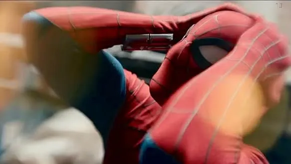 Spider Man Brand New Day close up showing emotional Peter Parker in suit reflecting intense moment