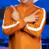 Despicable Me Vector Costume in orange with a sporty character-inspired design for cosplay and casual themed styling